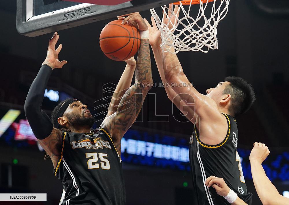 (SP)CHINA-NANCHANG-BASKETBALL-CBA LEAGUE-ZHEJIANG LIONS VS LIAONING FLYING LEOPARDS (CN)