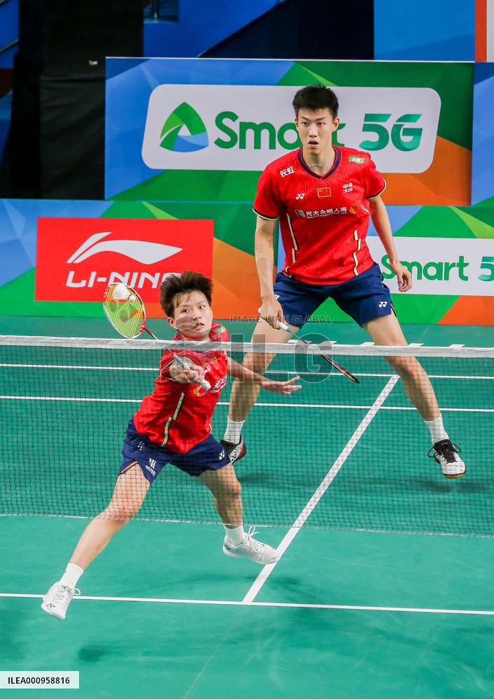 (SP)PHILIPPINES-MANILA-BADMINTON ASIA CHAMPIONSHIPS 2022-MIXED DOUBLES