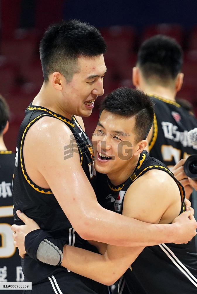 (SP)CHINA-NANCHANG-BASKETBALL-CBA LEAGUE-ZHEJIANG LIONS VS LIAONING FLYING LEOPARDS (CN)
