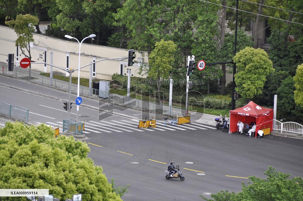 COVID lockdown in Shanghai