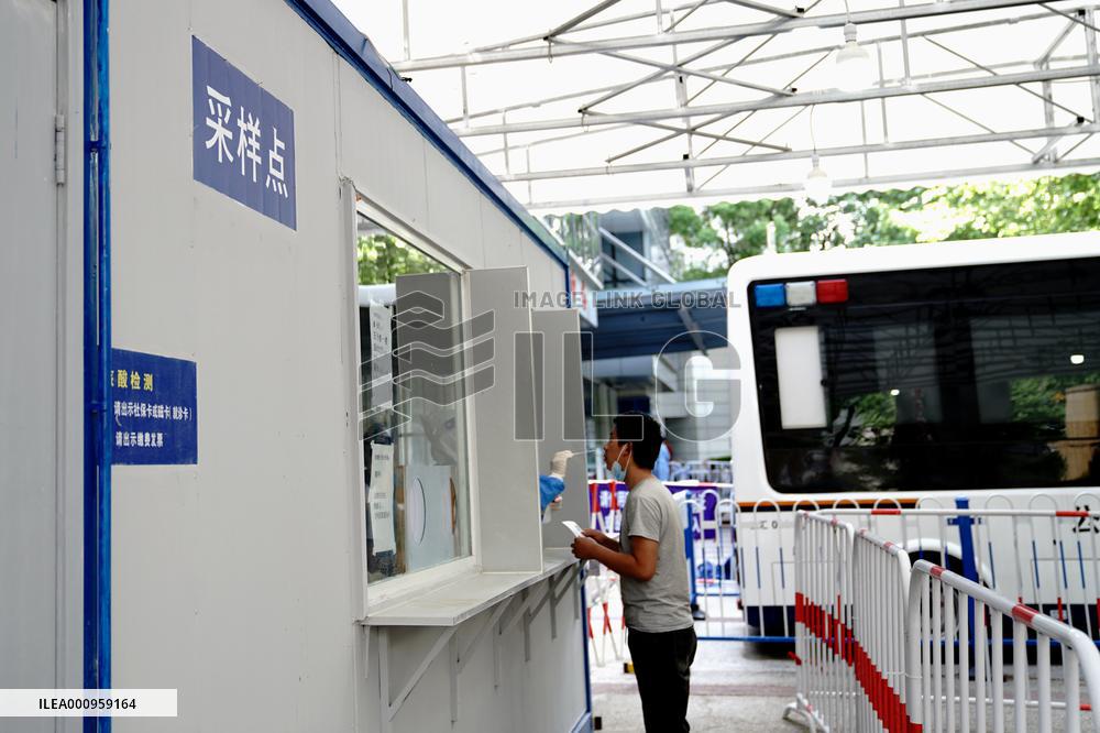 CHINA-SHANGHAI-NUCLEIC ACID TESTING SITES (CN)