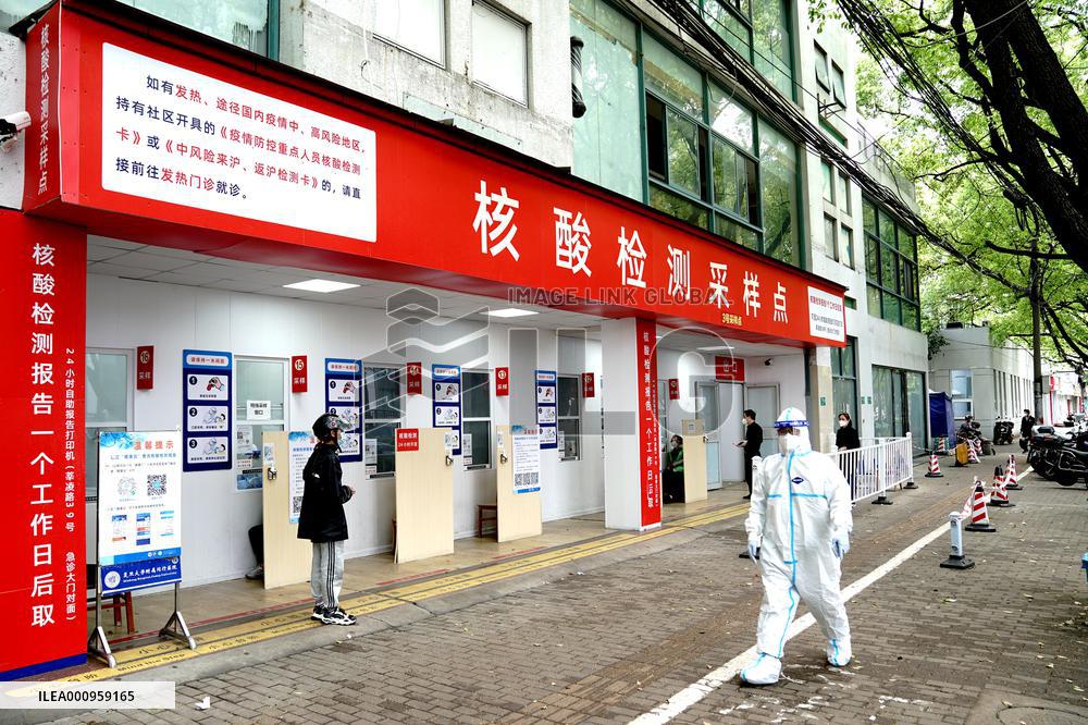 CHINA-SHANGHAI-NUCLEIC ACID TESTING SITES (CN)