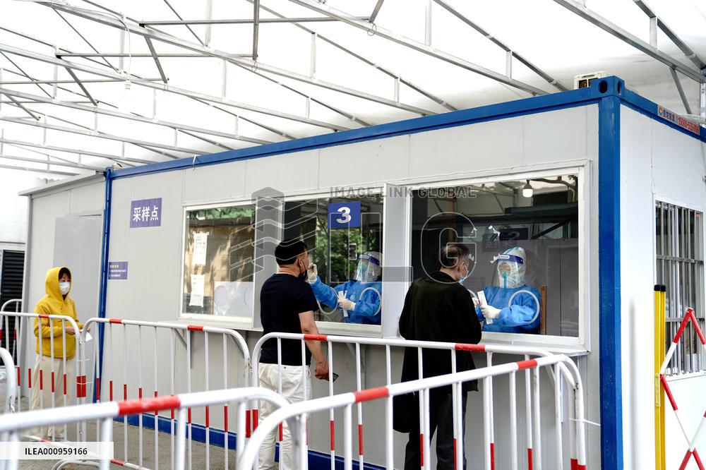 CHINA-SHANGHAI-NUCLEIC ACID TESTING SITES (CN)