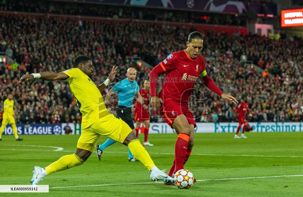 (SP)BRITAIN-LIVERPOOL-FOOTBALL-UEFA CHAMPIONS LEAGUE-LIVERPOOL VS VILLARREAL