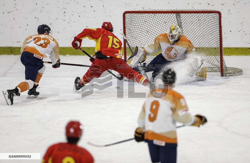 (SP)CROATIA-ZAGREB-ICE HOCKEY-IIHF WORLD CHAMPIONSHIP DIVISION II GROUP A-CHN VS NED