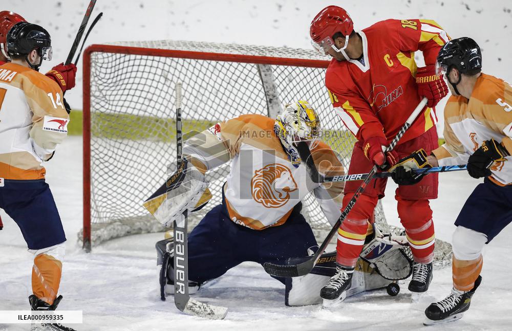 (SP)CROATIA-ZAGREB-ICE HOCKEY-IIHF WORLD CHAMPIONSHIP DIVISION II GROUP A-CHN VS NED