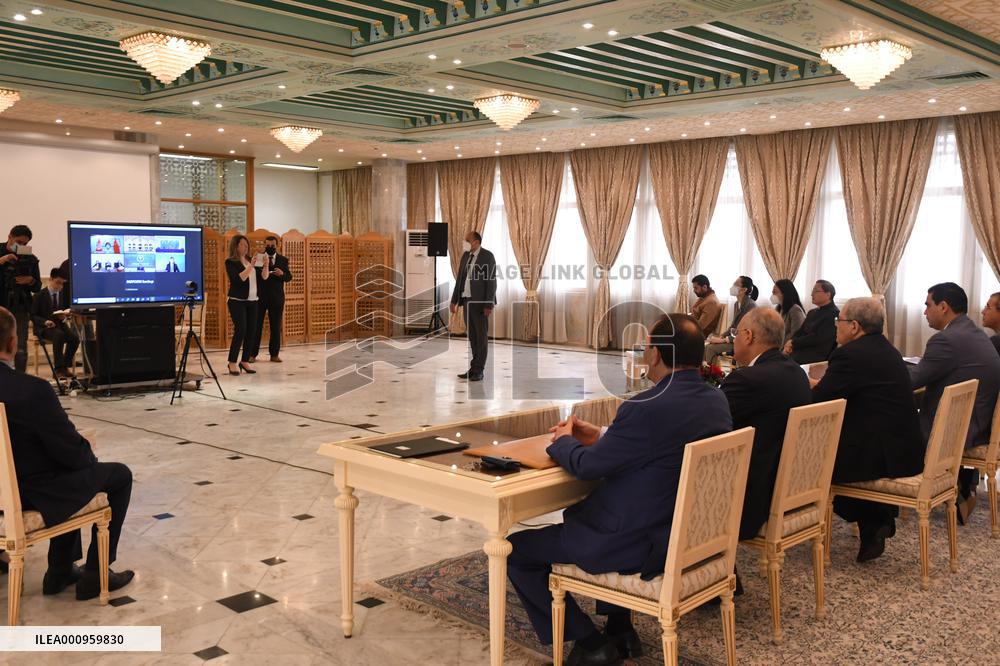 TUNISIA-TUNIS-CHINA-AIDED DIPLOMATIC ACADEMY-HANDOVER