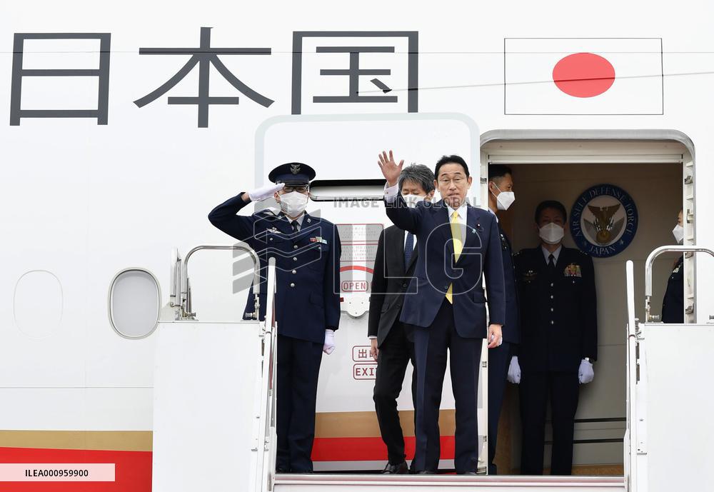 Japan PM Kishida on 5-nation trip