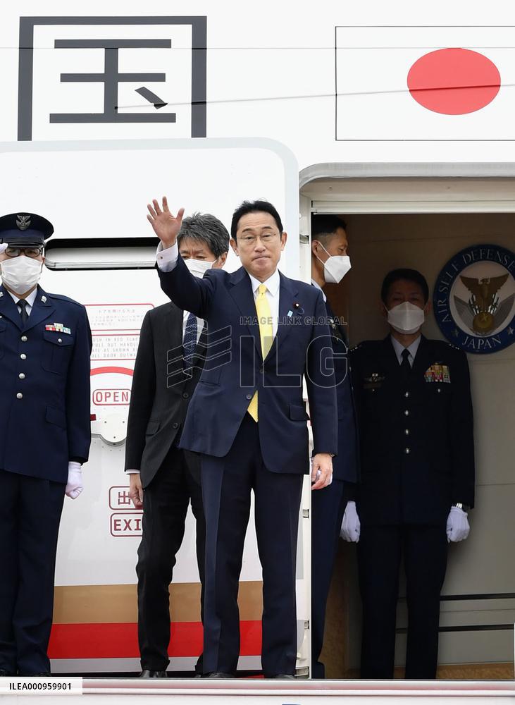 Japan PM Kishida on 5-nation trip