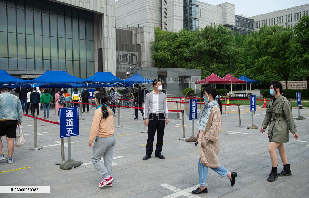 CHINA-BEIJING-CHAOYANG-NEW ROUND OF NUCLEIC ACID TESTING (CN)