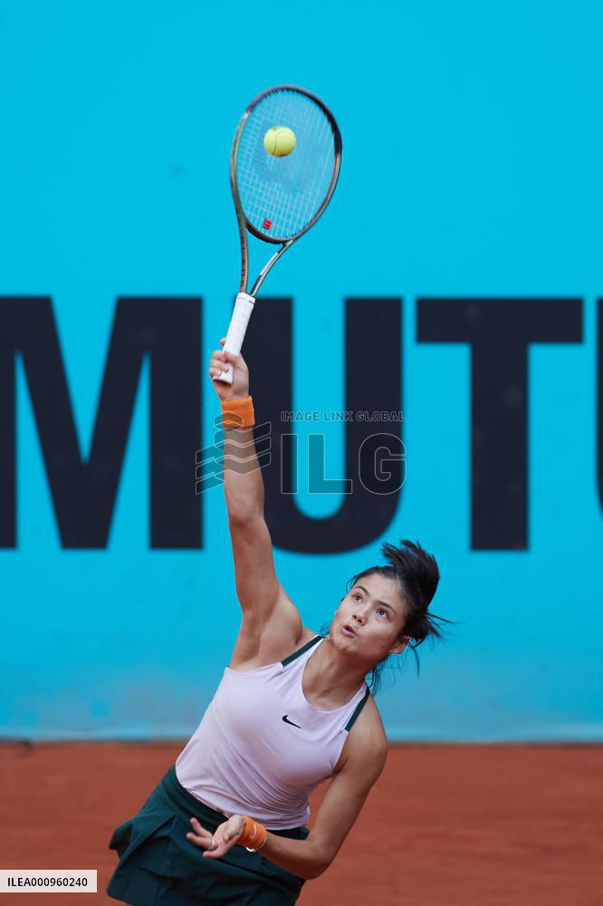 (SP)SPAIN-MADRID-TENNIS-MUTUA MADRID OPEN