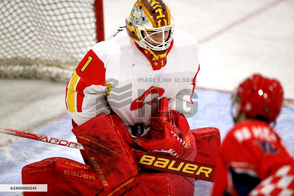 (SP)CROATIA-ZAGREB-ICE HOCKEY-IIHF WORLD CHAMPIONSHIP DIVISION II GROUP A-CHINA VS CROATIA