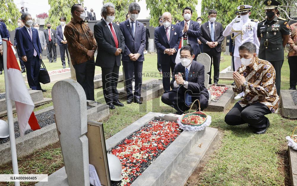Japan PM Kishida in Jakarta