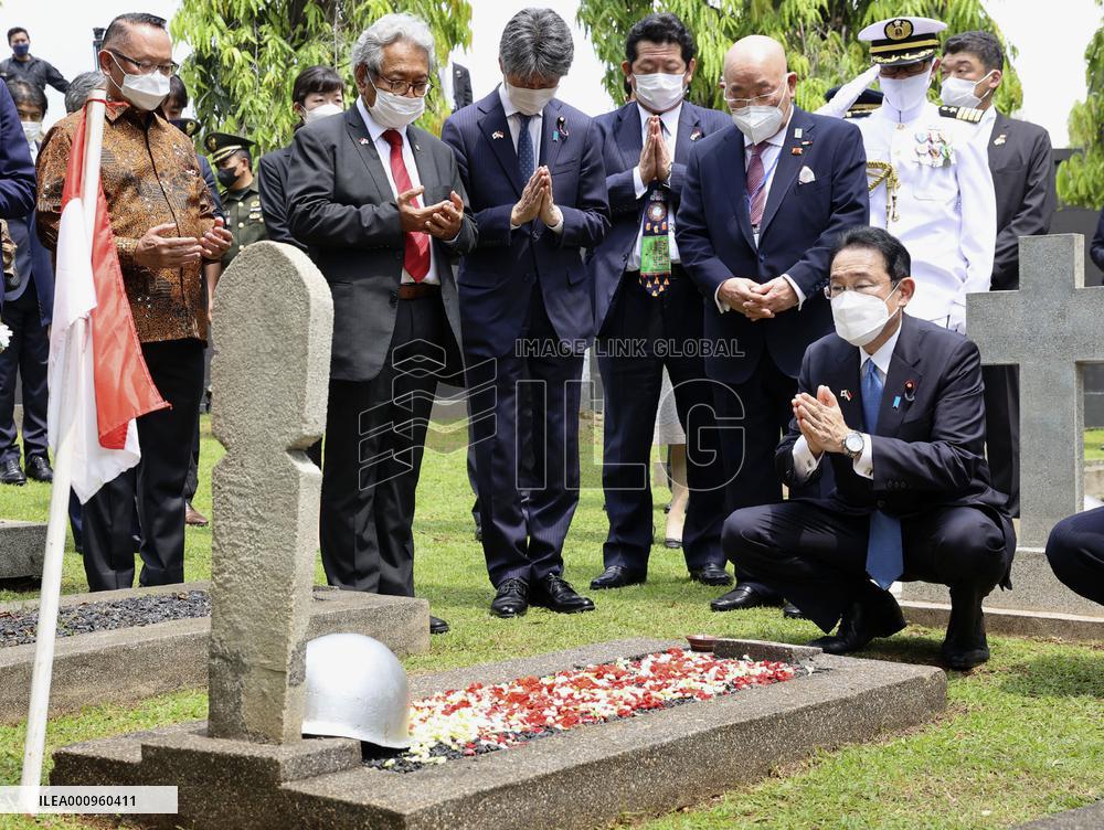 Japan PM Kishida in Jakarta