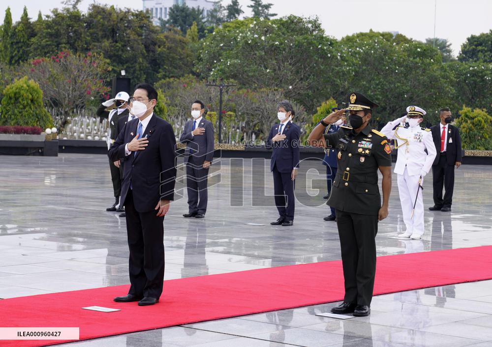 Japan PM Kishida in Jakarta