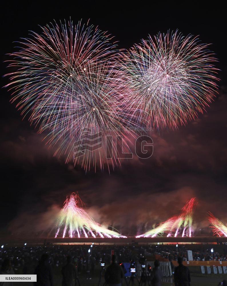 Fireworks in Akita