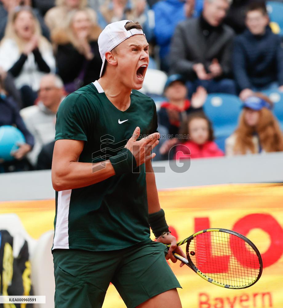 (SP)GERMANY-MUNICH-TENNIS-BMW OPEN-SEMIFINAL-HOLGER RUNE VS OSCAR OTTE