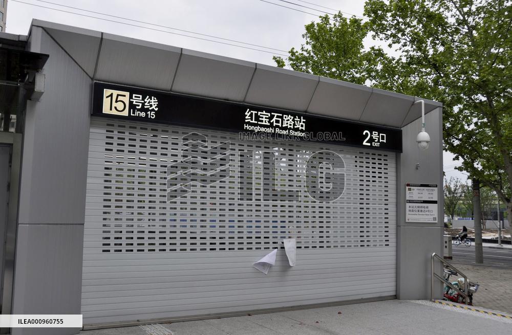 COVID lockdown in Shanghai