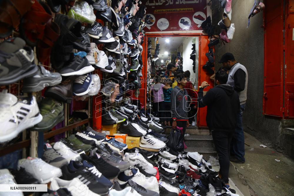 MIDEAST-GAZA-EID AL-FITR-PREPARATION