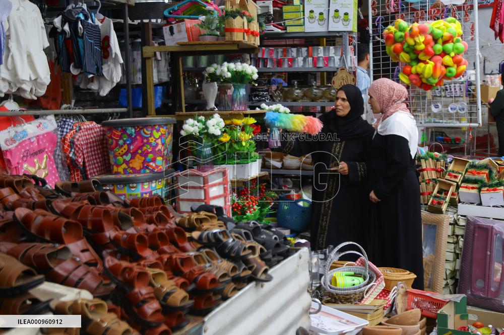 MIDEAST-GAZA-EID AL-FITR-PREPARATION