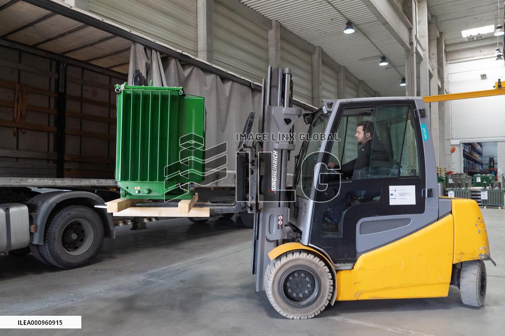 HUNGARY-BUDAPEST-TRADE-LOGISTICS