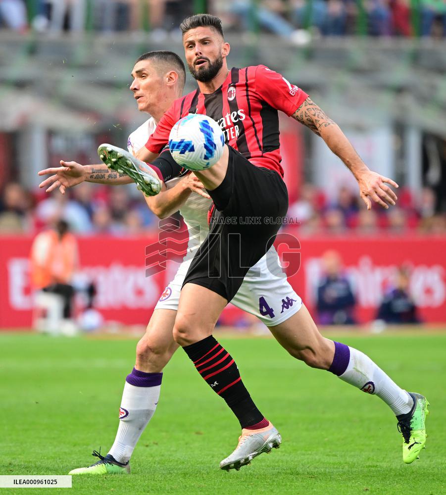 (SP)ITALY-MILAN-FOOTBALL-SERIE A-AC MILAN VS FIORENTINA