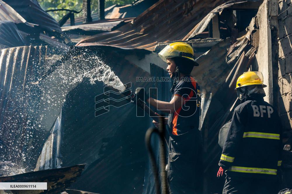 PHILIPPINES-MANILA-FIRE