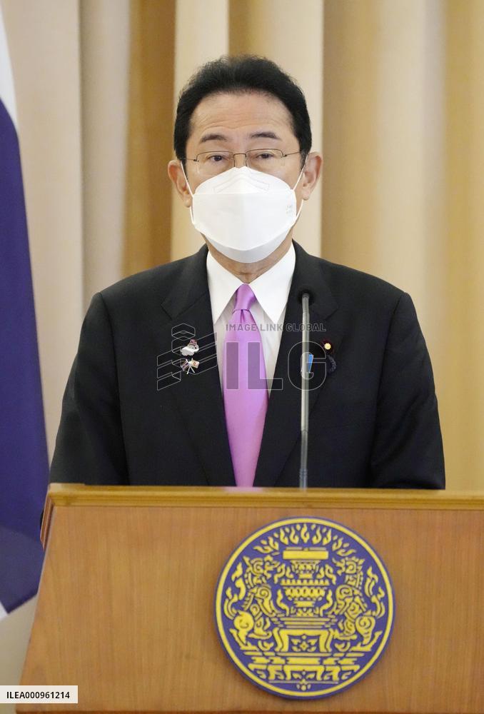 Japan PM Kishida in Bangkok