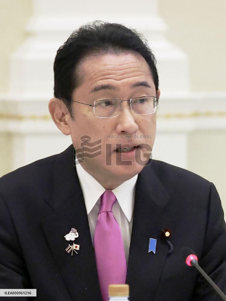 Japan PM Kishida in Bangkok