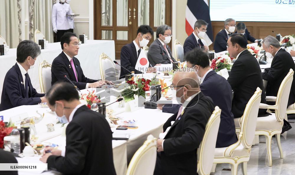 Japan PM Kishida in Bangkok