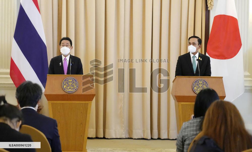 Japan PM Kishida in Bangkok