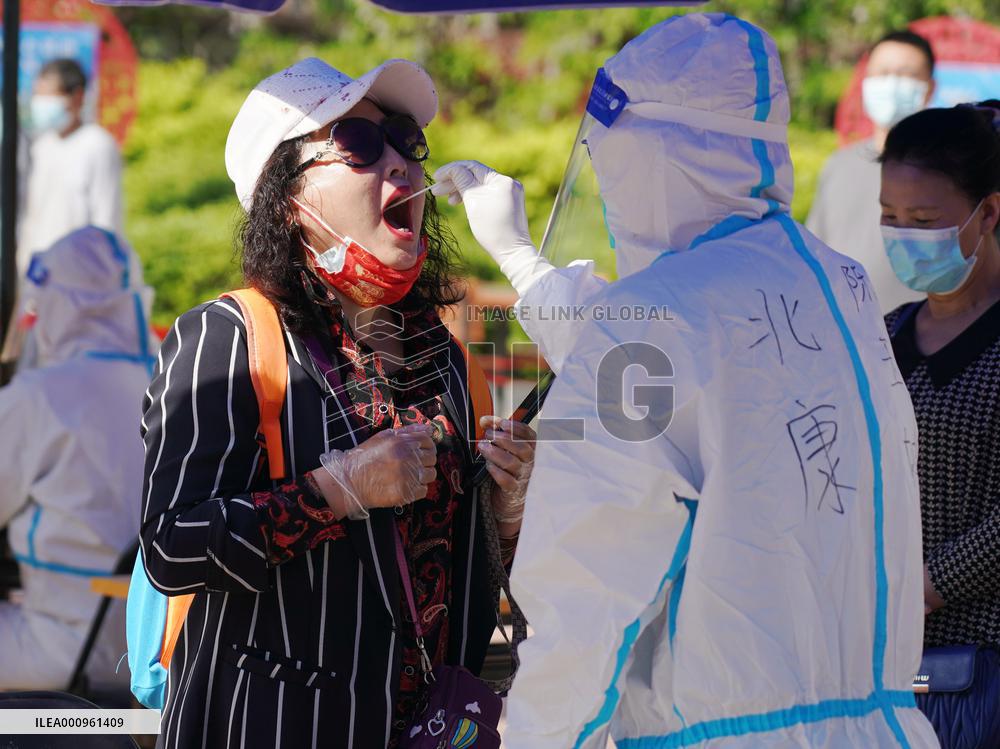 CHINA-BEIJING-THREE ROUNDS OF NUCLEIC ACID SCREENING-START (CN)