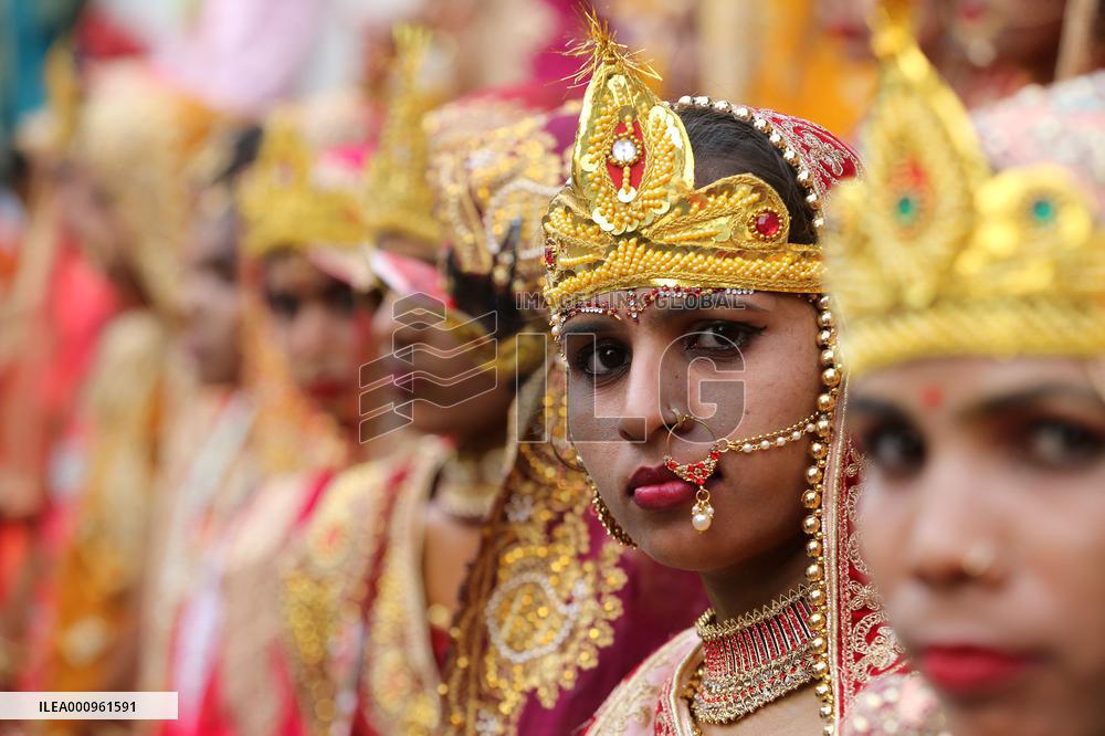 INDIA-MADHYA PRADESH-BHOPAL-MASS WEDDING