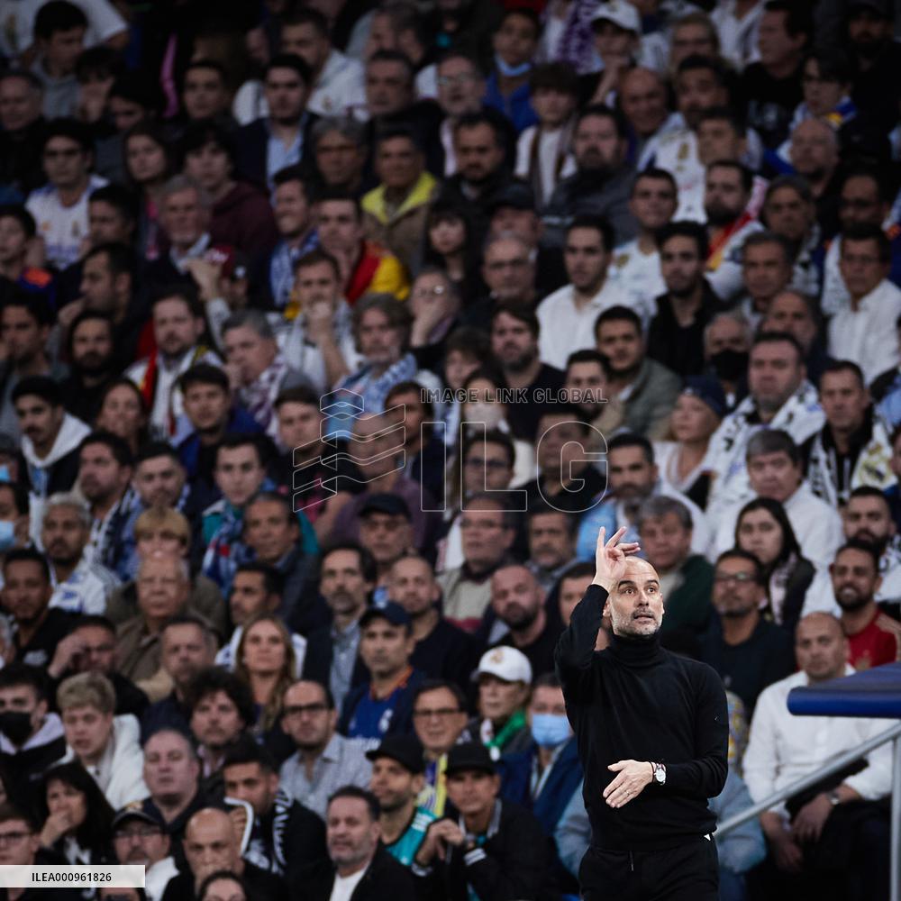 (SP)SPAIN-MADRID-FOOTBALL-UEFA CHAMPIONS LEAGUE-REAL MADRID VS MANCHESTER CITY