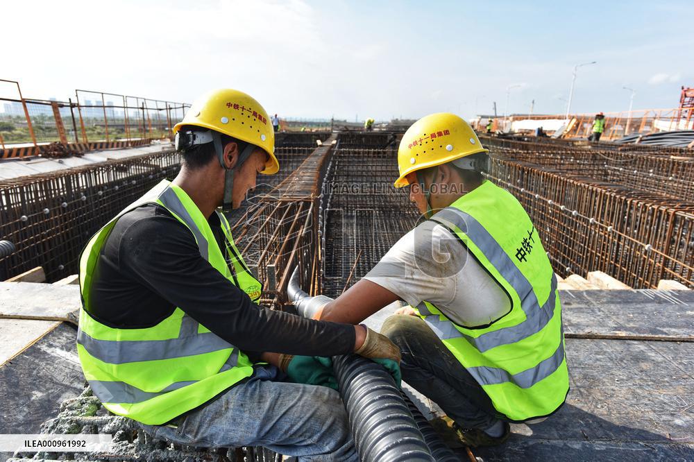 CHINA-GUANGDONG-HEZHOU-GAOLAN PORT-HIGHWAY-CONSTRUCTION (CN)