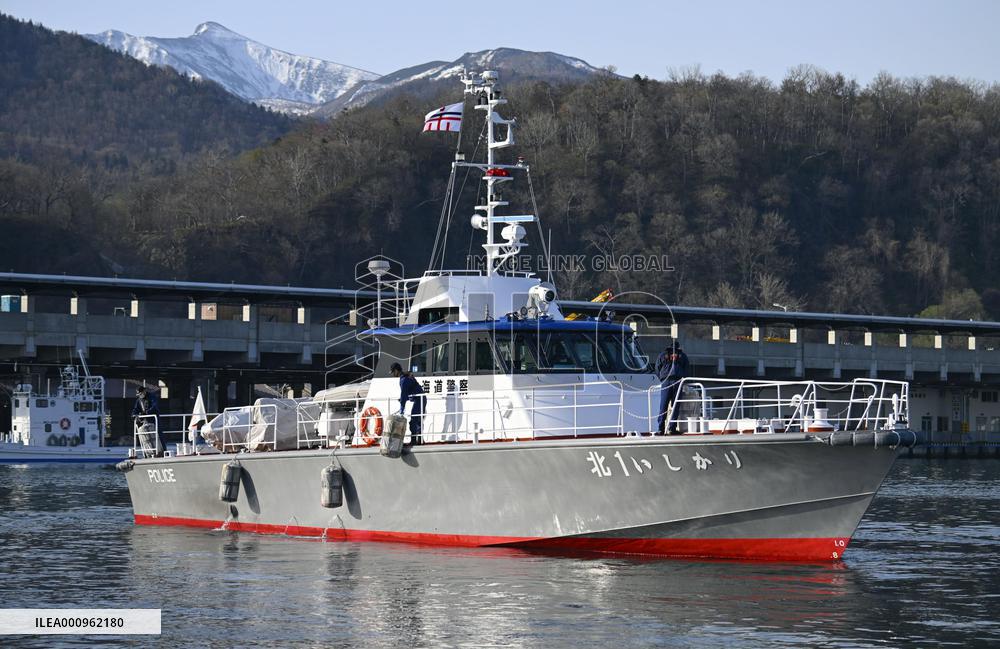 Deadly tour boat accident off Hokkaido