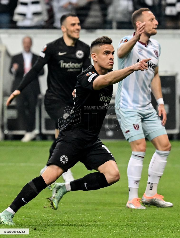 (SP)GERMANY-FRANKFURT-FOOTBALL-UEFA-EUROPA LEAGUE-FRANKFURT VS WEST HAM UNITED