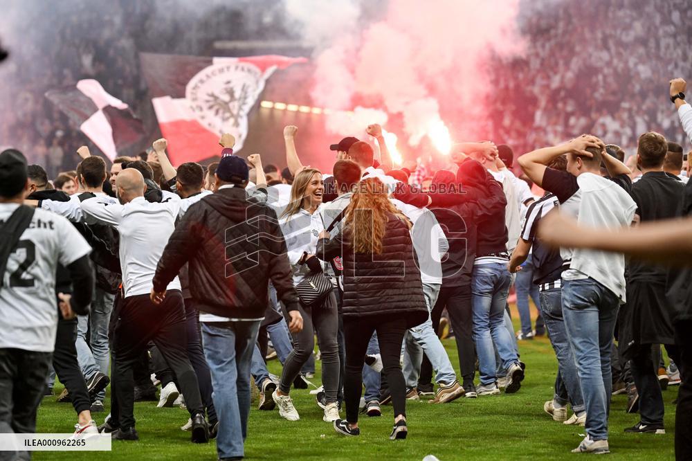 (SP)GERMANY-FRANKFURT-FOOTBALL-UEFA-EUROPA LEAGUE-FRANKFURT VS WEST HAM UNITED