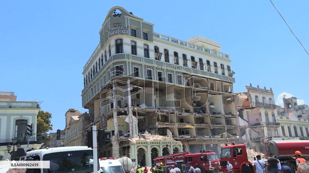 At least 18 killed in Havana hotel explosion