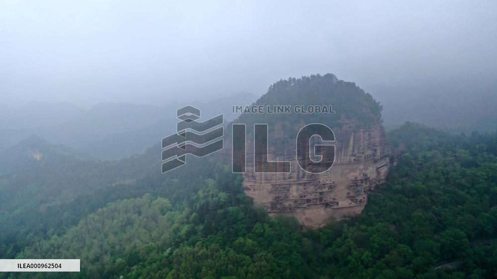 CHINA-GANSU-MAIJI MOUNTAIN GROTTOES (CN)