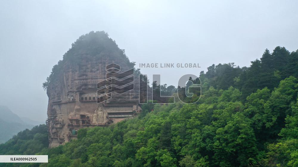 CHINA-GANSU-MAIJI MOUNTAIN GROTTOES (CN)