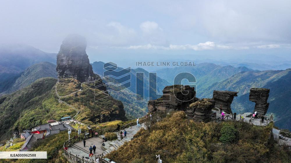 CHINA-GUIZHOU-TONGREN-MOUNT FANJING-SCENERY (CN)