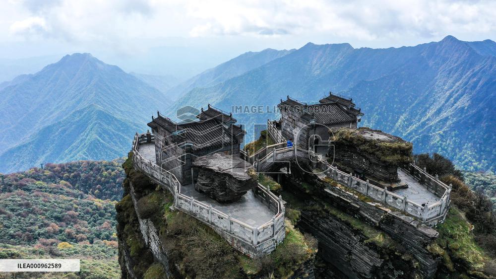 CHINA-GUIZHOU-TONGREN-MOUNT FANJING-SCENERY (CN)
