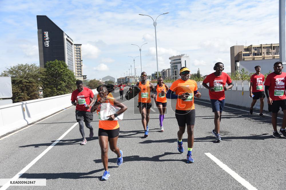 (SP)KENYA-NAIROBI-MARATHON