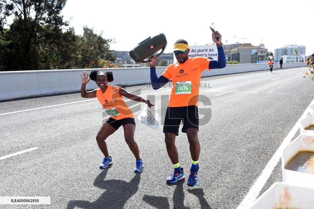 (SP)KENYA-NAIROBI-MARATHON