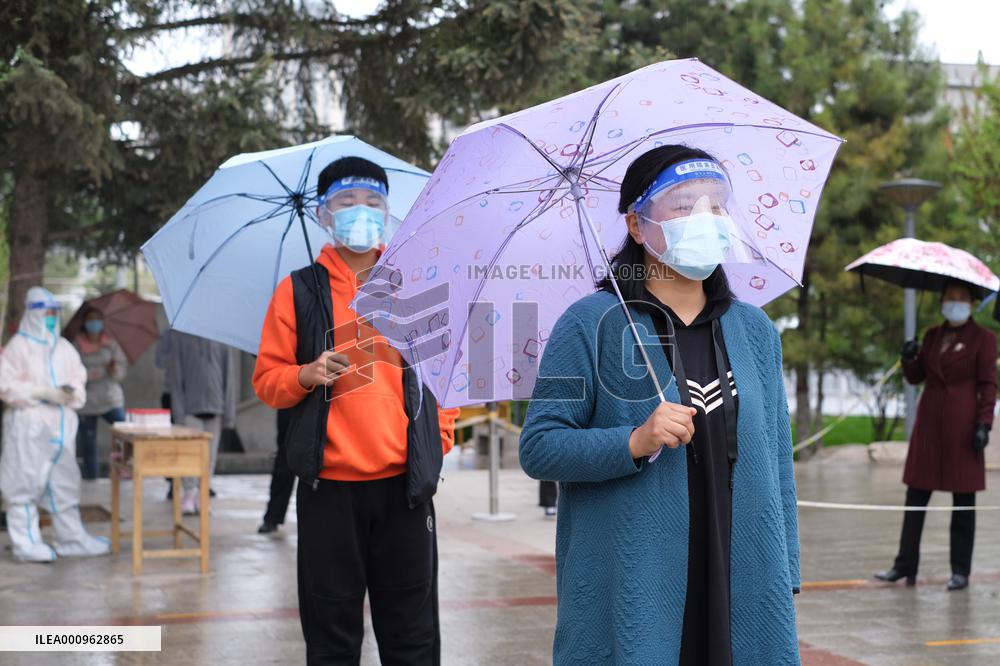 CHINA-QINGHAI-XINING-COVID-19-TESTING (CN)