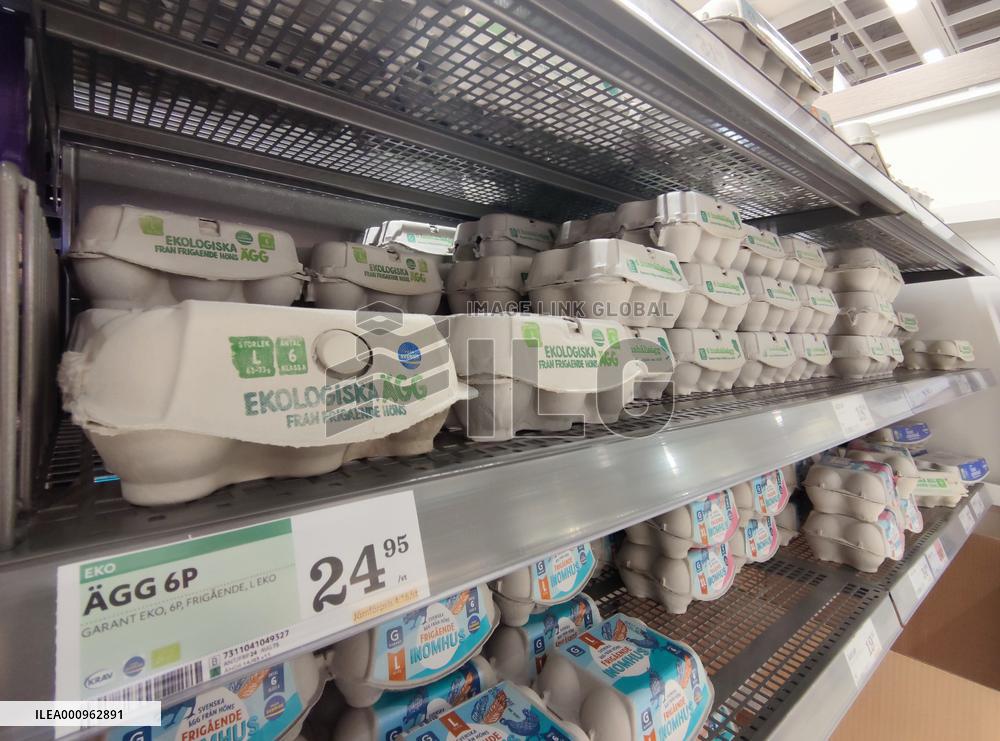 SWEDEN-FOOD PRICE-EGG