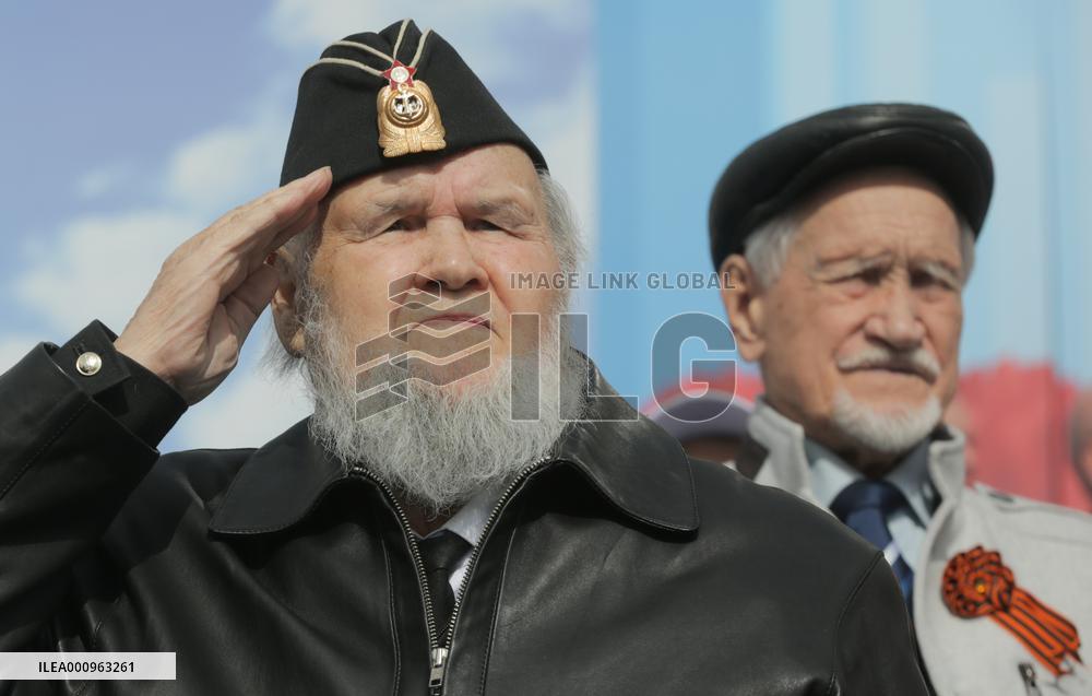 RUSSIA-ST. PETERSBURG-V-DAY PARADE