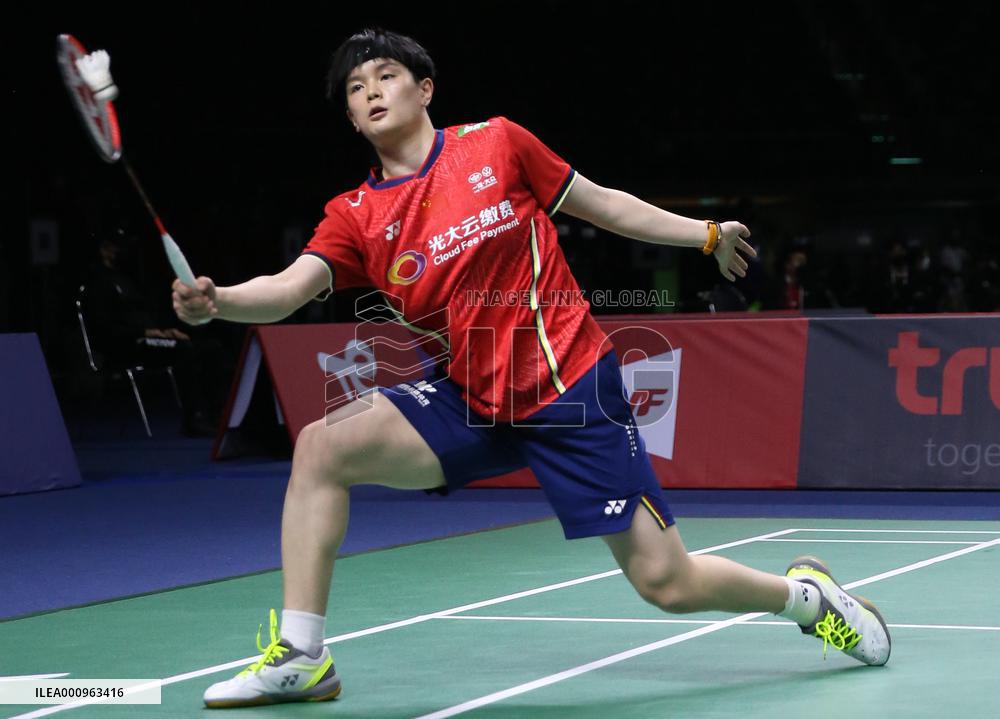 (SP)THAILAND-BANGKOK-BADMINTON-UBER CUP-GROUP B-CHN VS ESP