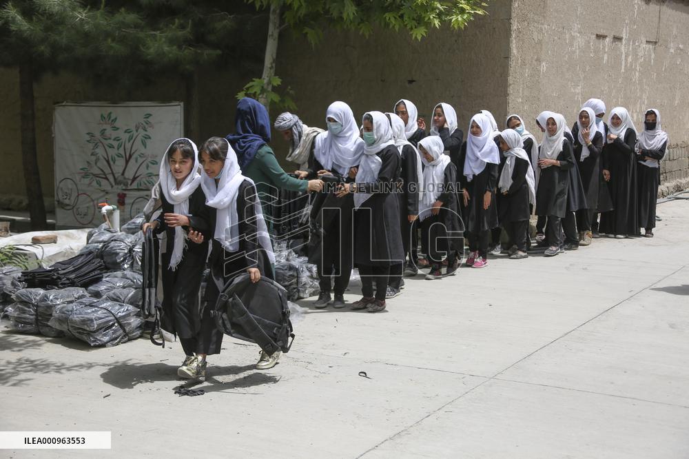 AFGHANISTAN-KABUL-CHINA-UNHCR-HUMANITARIAN SUPPLY